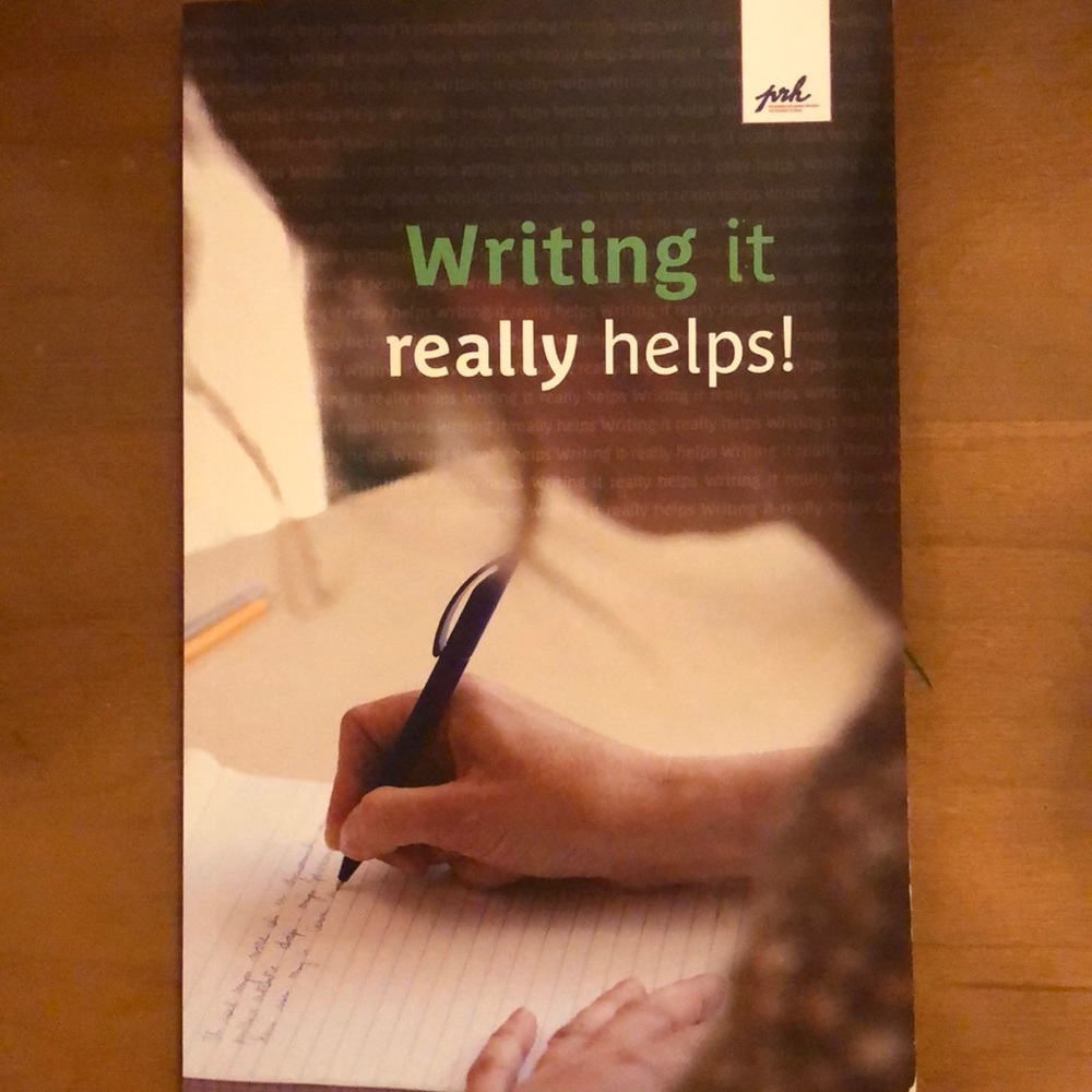“Writing It Really Helps” Book